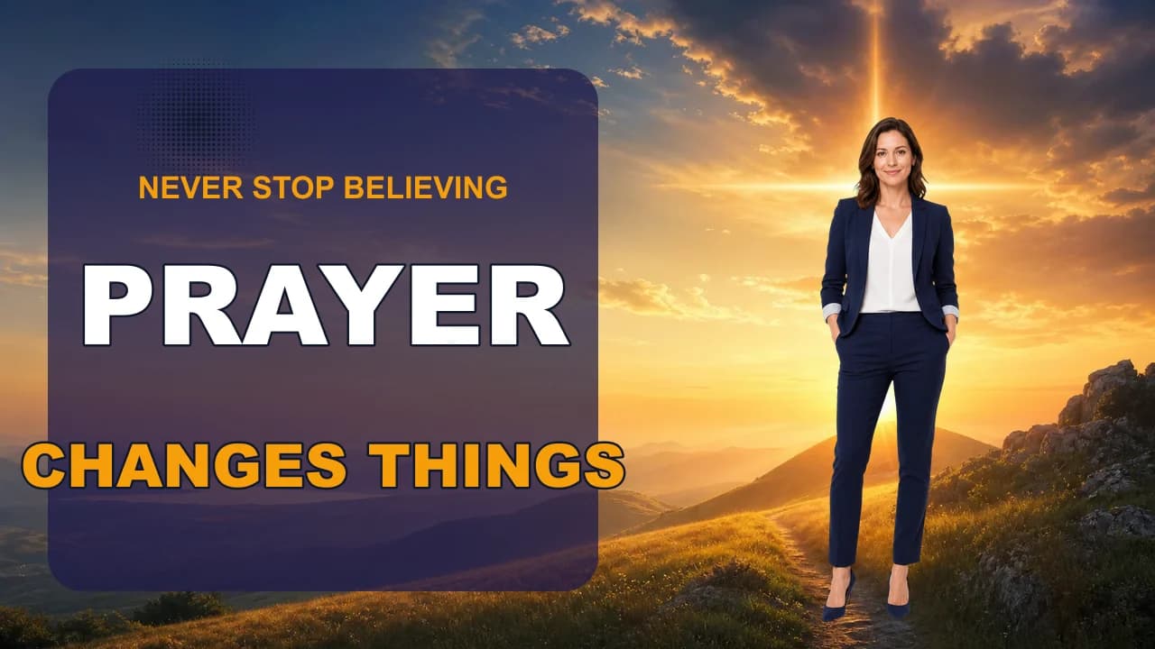 Prayer Changes Things